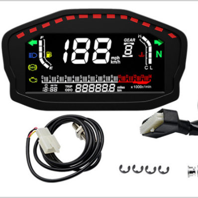 Motorcycle liquid crystal instrument each model refit odometer tachymeter water temperature table