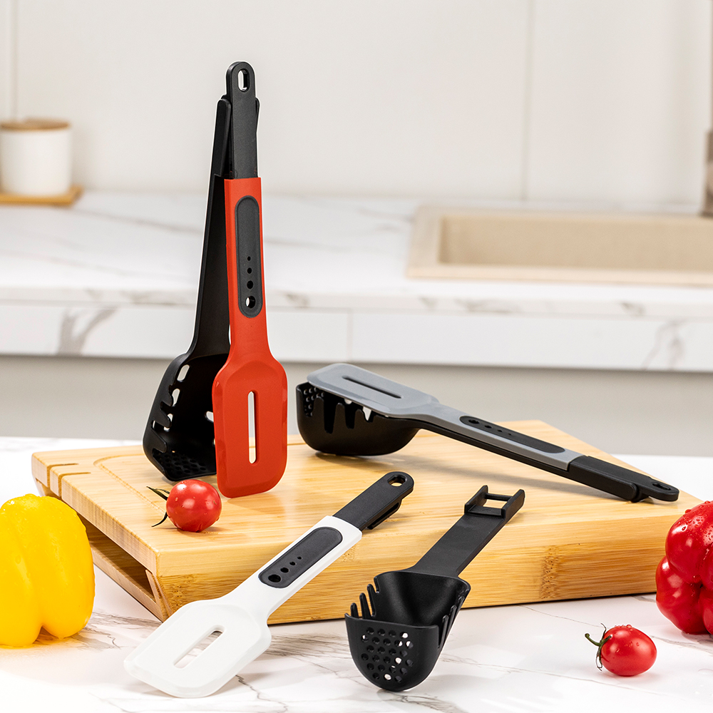 Factory wholesale 8 in 1 multifunctional utensils set silicone kitchen accessories cooking tools