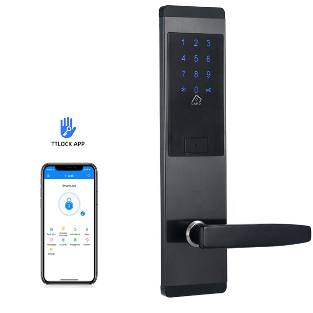Лидер продаж 2019, электронный БЕСКЛЮЧЕВОЙ цифровой дверной замок TTlock, приложение TTlock, умный замок для дома, квартиры, аренды домов и отелей