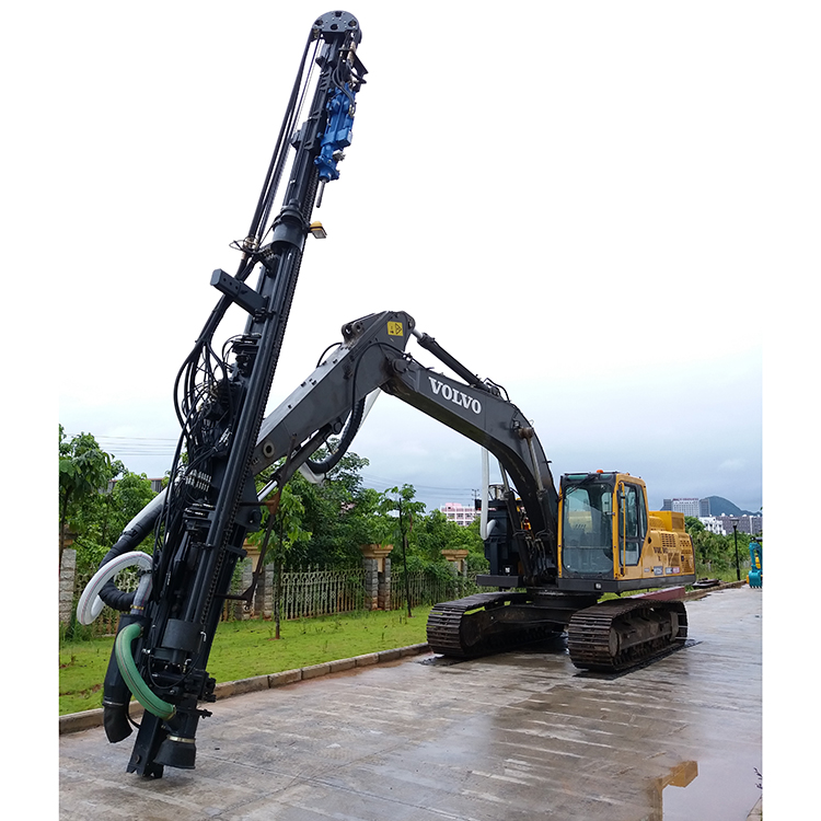 Горная техника Xuvol rock drill WYZY30 с верхним молоточным экскаватором, гидравлическая камнедробилка