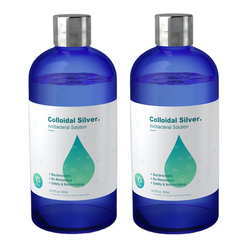 Pet skin care 99.99% Colloidal Silver solution Mineral Liquid Supplement Ag+ 10ppm Certified 250ml material