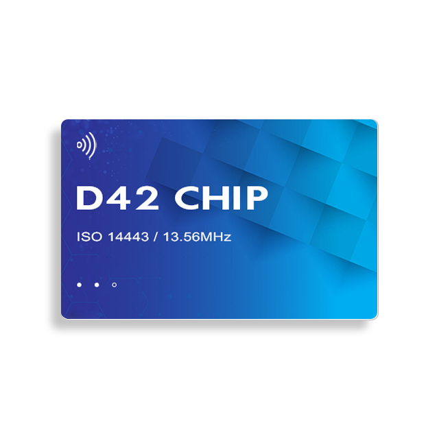 Чип D42, карта контроля доступа, RFID ключ, карта управления, смарт-карта