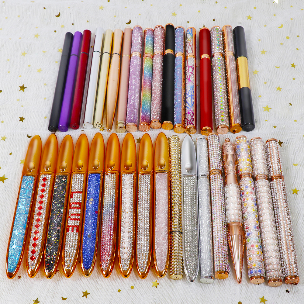 Latest Waterproof Latex Free Eyeliner Self Adhesive Glue Pen Private logo Long Lasting Eyelash Adhesive Eyeliner Glue Pen
