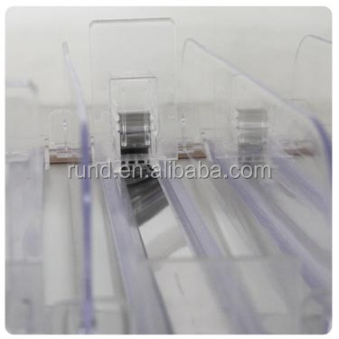 FSRUNDA cigarette pusher shelf Supermarket Plastic Display Clip Strip