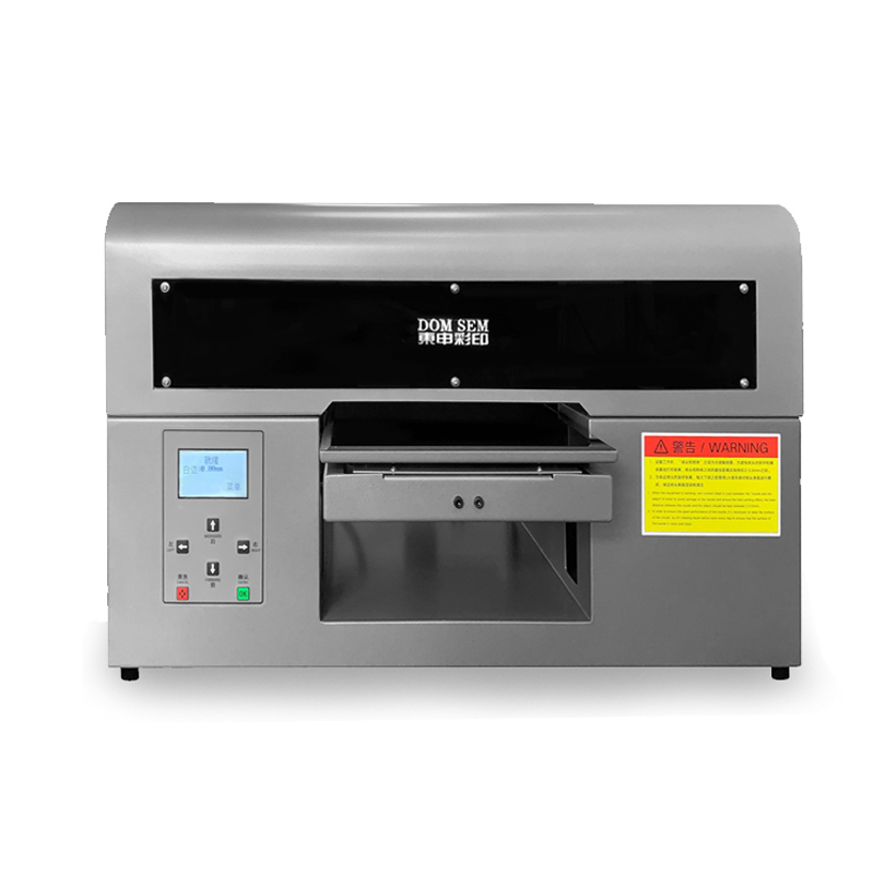 New digital desktop single head XP600 uv printer 20x30cm A4 uv flatbed printer phone cases sticker acrylic glass