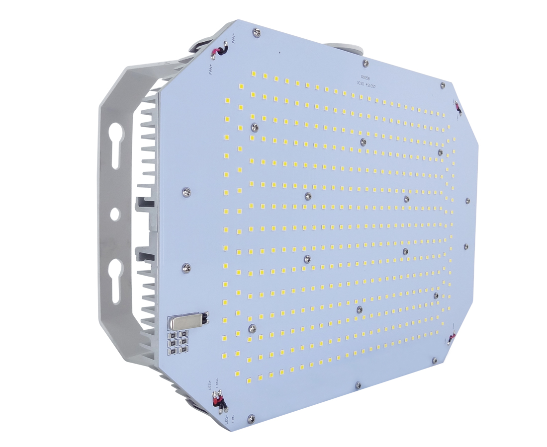 300W LED Parking Lot Retrofit Kits 5 Years warranty replaces lighting fixtures 5000K ETL DLC listed