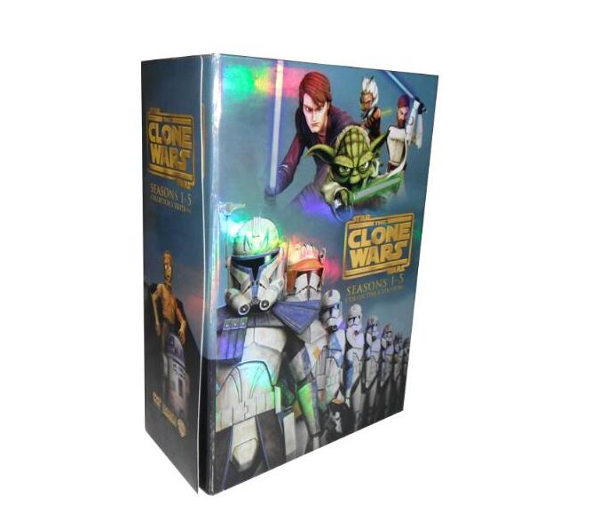 Star the clone wars 19DVD Amazon самый продаваемый лучший рождественский подарок DHL DPD быстрая доставка DVD Box наборы фильмы серий CD