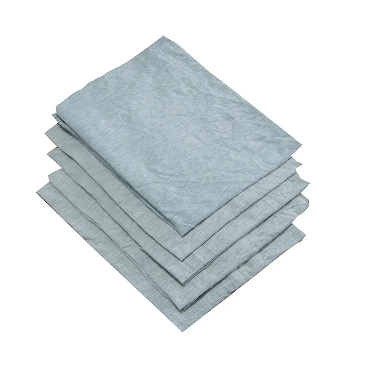 Jinsheng protection Wiping Rags cleaning machine cloth gray cotton rags Oil Water Absorbing Industrial Rag JS-MB1212