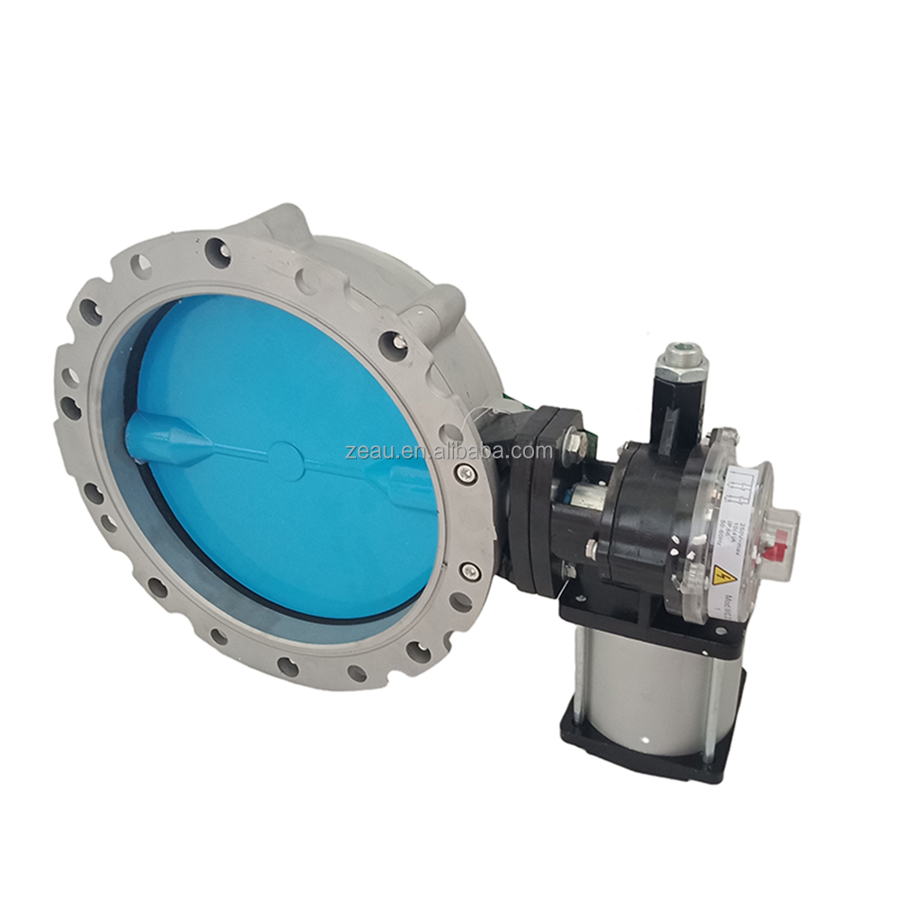 BVF series Pnuematic Powder Butterfly Valve