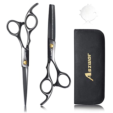tweezer Professional Barber Salon Home Shears Kit Hair Cutting Scissors Set