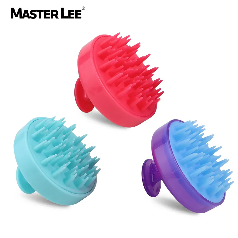 Hair Scalp Massager Shampoo Brush detangler hair comb rubber massage hair brush