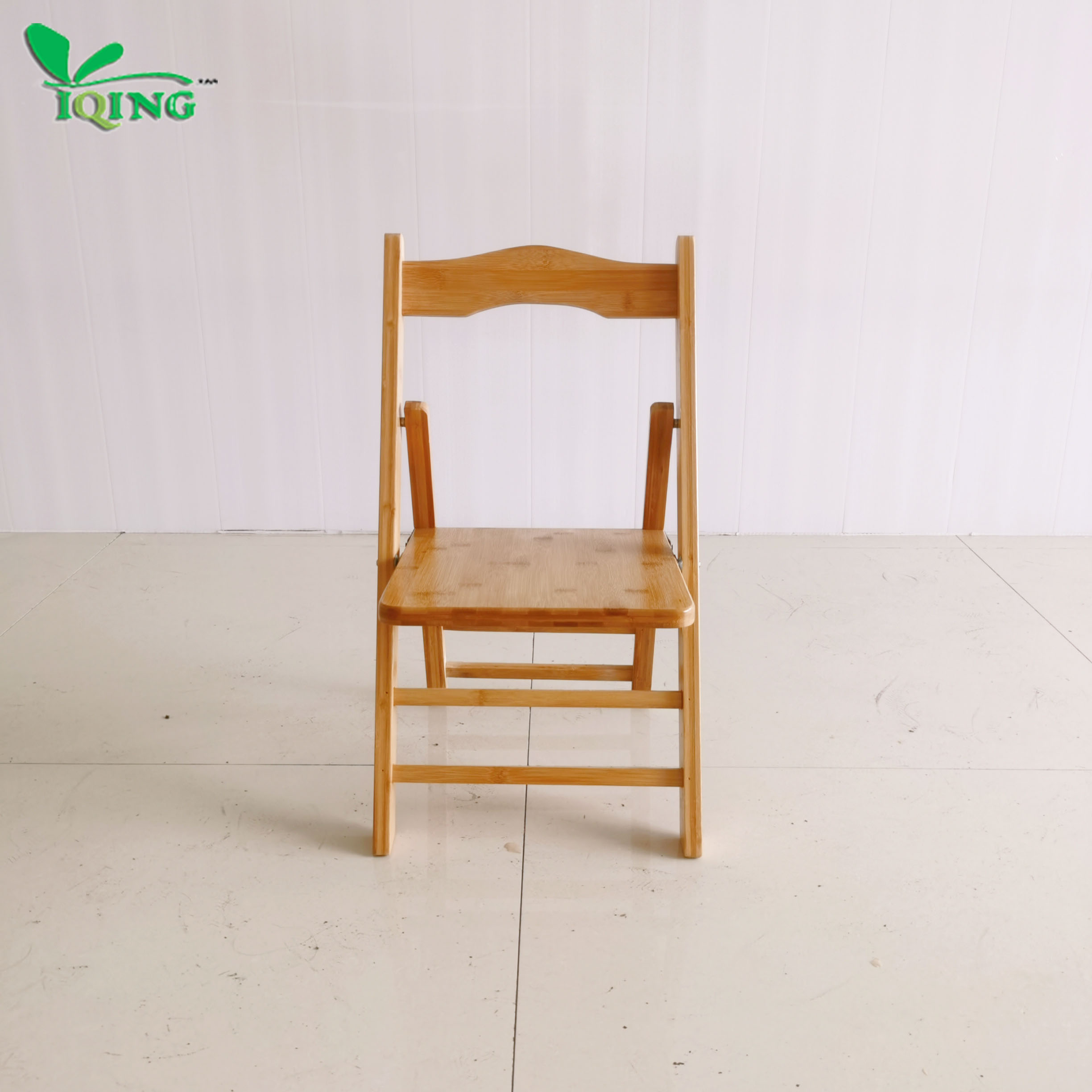 2021 Hot Sell Natural Portable Bamboo Folding Chairs For Events