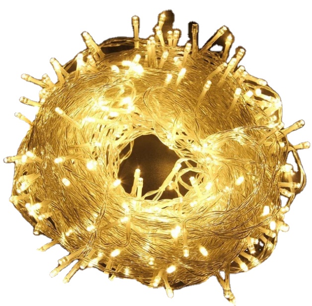 220V 8 Modes 600LEDs 100m/164ft String Christmas Lights Fairy Lights with Transformer for Party Wedding Decora