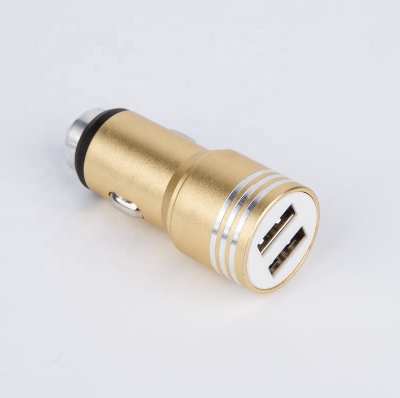 Лидер продаж с завода, автомобильное зарядное устройство с двумя портами usb, быстрое зарядное устройство для мобильного телефона, высококачественное автомобильное зарядное устройство