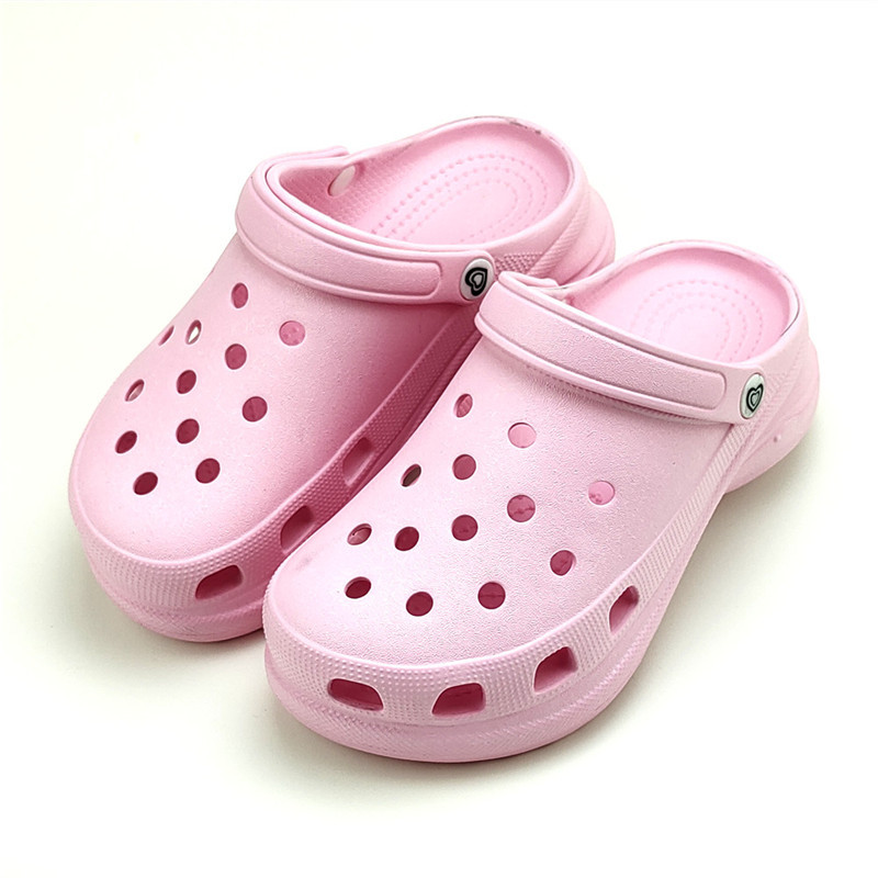 2021 New Candy Color Women Platform Clogs Summer High Heel Sandals Clog Slippers