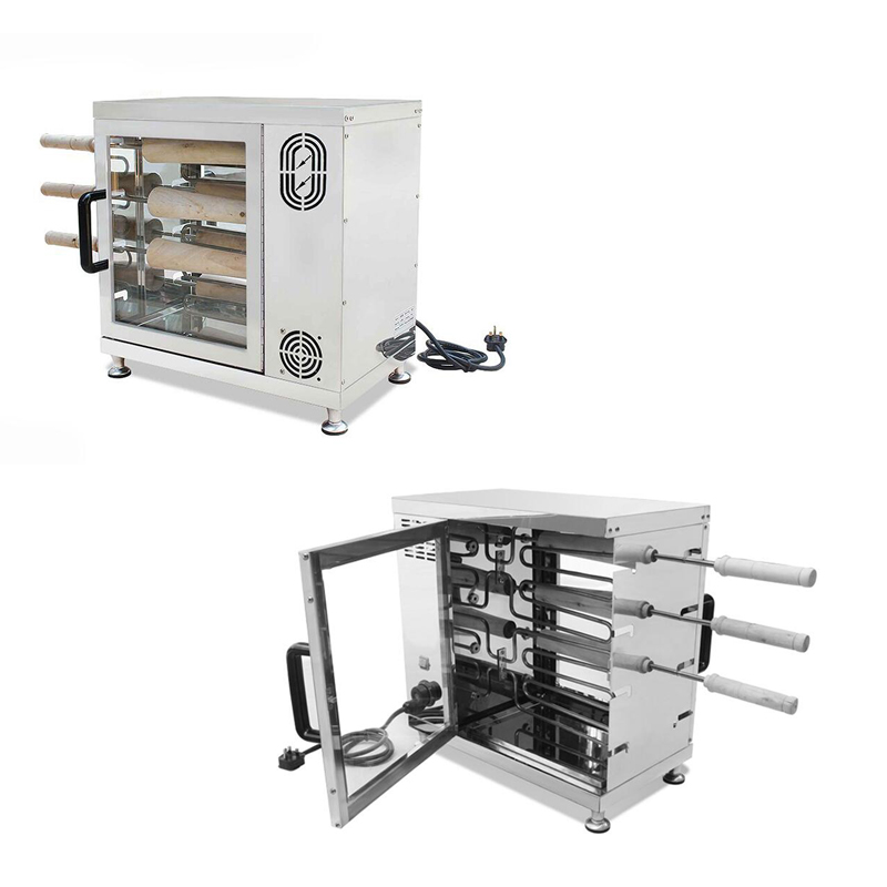 Automatic Professional electric heating chimney cake grill