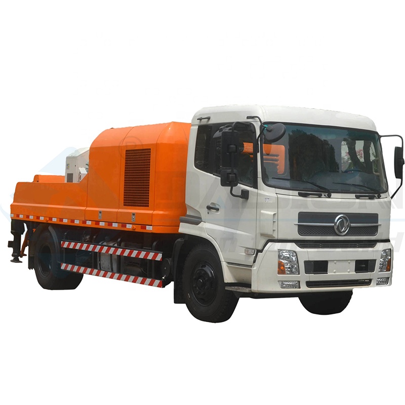 Large capacity mobile city truck mounted concrete line pump