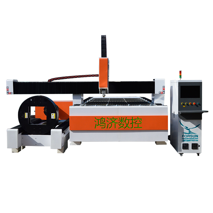29% discount! 3015 fiber laser cutting machine with rotary device 2KW 3KW IPG Raycus fiber laser cutter for plate and pipe