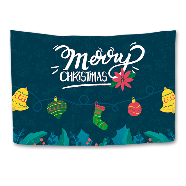 New design Christmas custom decoration background birthday backdrop wall three-dimensional effect photography backdrop