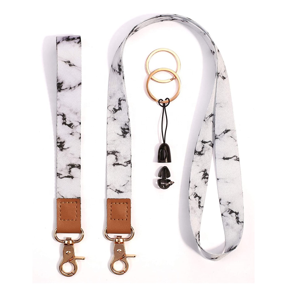 Premium Quality Wristlet Strap Neck Lanyard Badge Holder Keychain Neck Straps Lanyards Key Chain Holder Wrist Lanyard