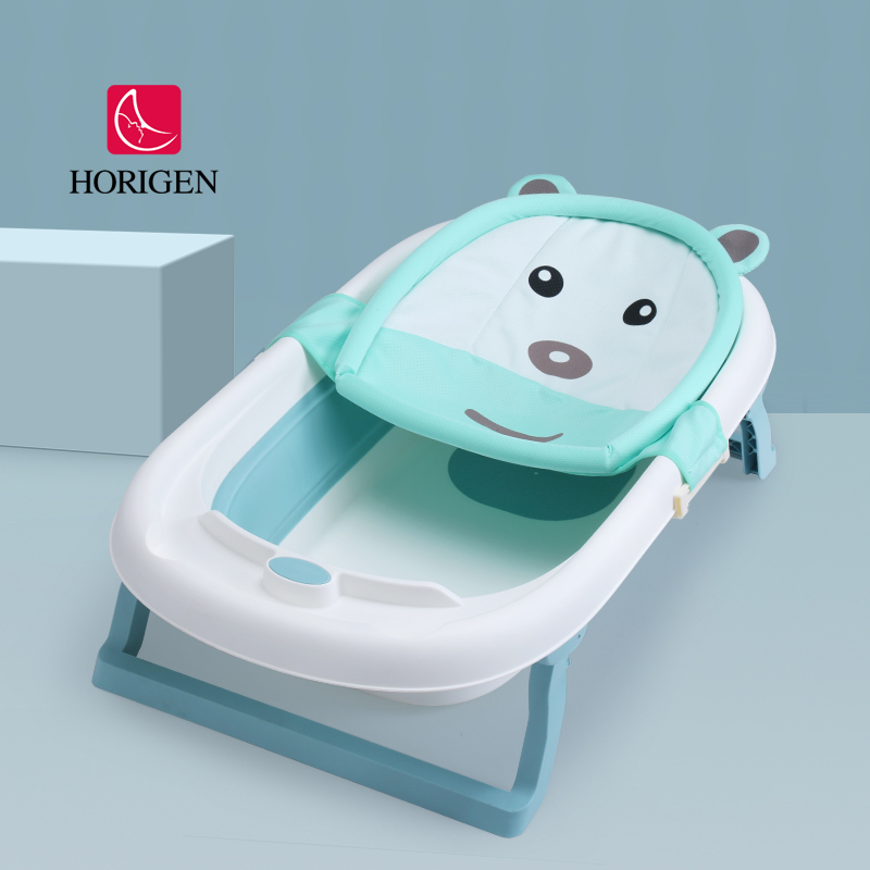 Wholesale Babies Sets Durable Plastic Newborn Foldable Baby Bath Tub Toddler Infant Bathroom Shampoo Basin Bath