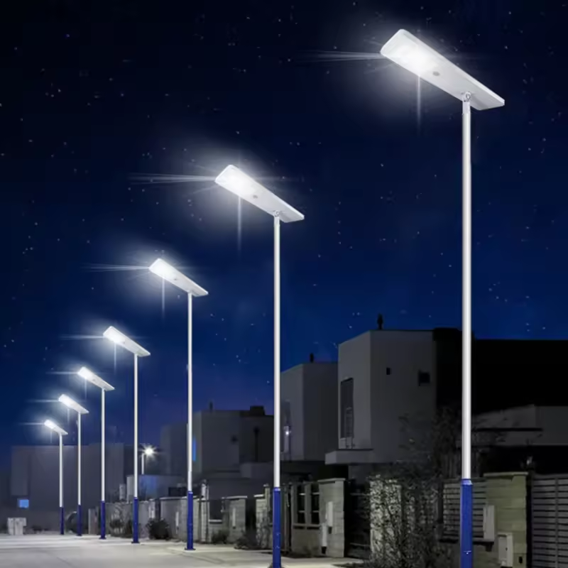 Newest Outdoor Waterproof lighting IP65 200w 300w 450w Sensor Integrated Led Solar Street Light