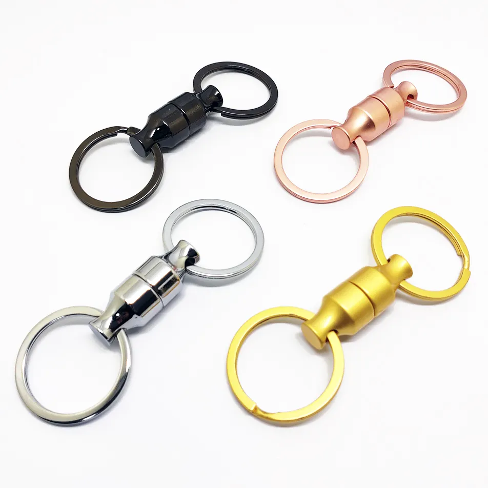 Easy Detach Magnetic Net Release Durable Convenient Magnetic Clasp Keychain Magnetic Key Keychain Holder