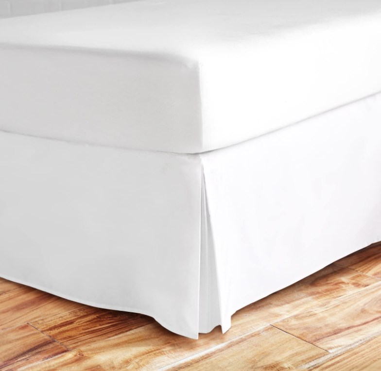 Ultra Soft Bed Skirt - Premium, Eco-friendly, Hypoallergenic, and Wrinkle Resistant Rayon Derived
