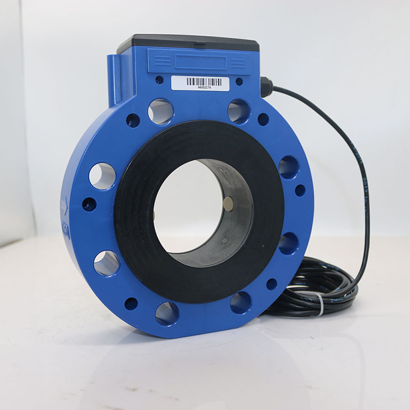 High Performance IP68 Protection Sandwich-typed Ultrasonic Water Meter DN80 Ultrasonic Flowmeter RS485 Flow Meter