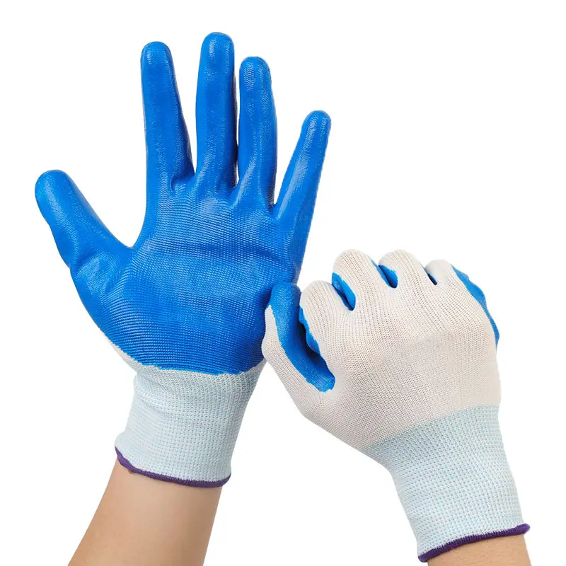 High Quality Factory Supplies Popular Latex Coated Gloves for Labor Protection