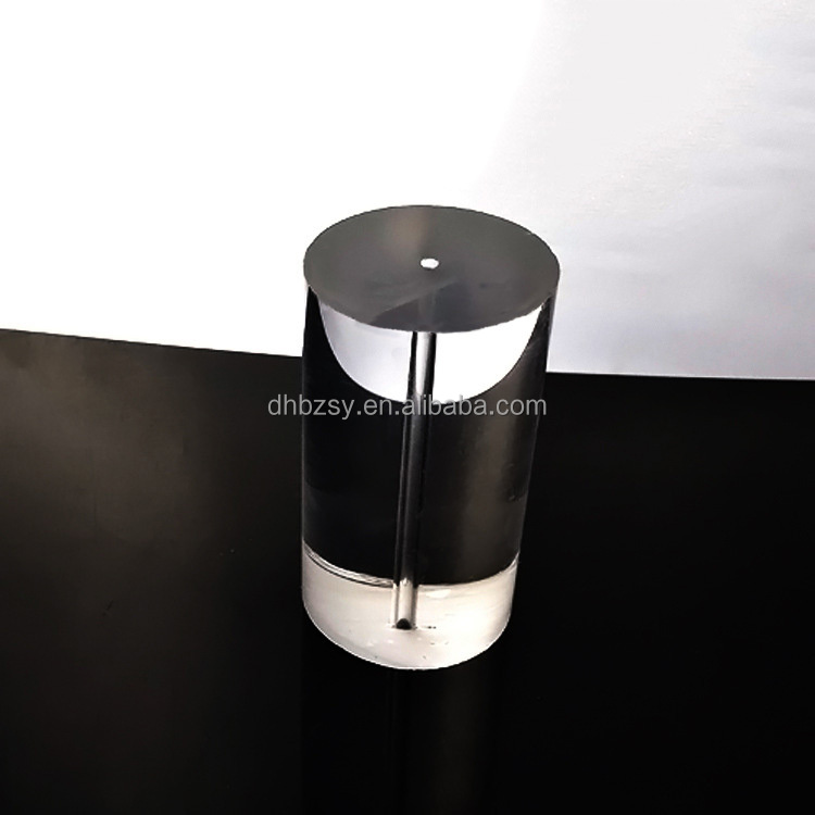High temperature resistant quartz glass rod with transparent tape holes