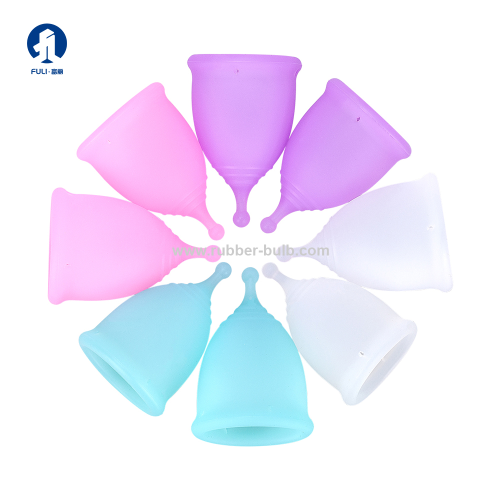 Women's Menstrual Silicone Foldable And Reusable Menstrual Cup