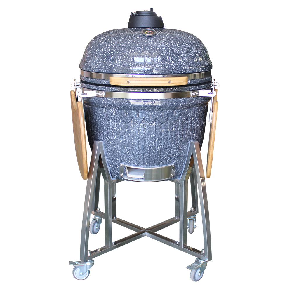 Auplex Kamado оптовая продажа 23 дюймов XL классический уголь керамический Kamado гриль для барбекю