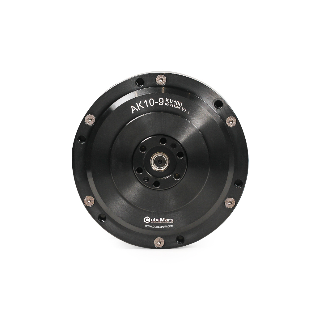 AK10-9 12v 24v 36v 48v 3000w плоский диск outrunner bldc с высоким крутящим моментом для роботизированной руки с гепардовой