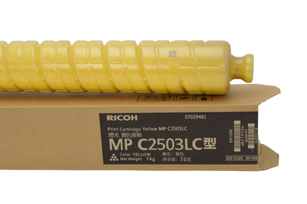 Оригинальный MP C2503LC MP C2503 Высокое качество Желтый тонер картридж