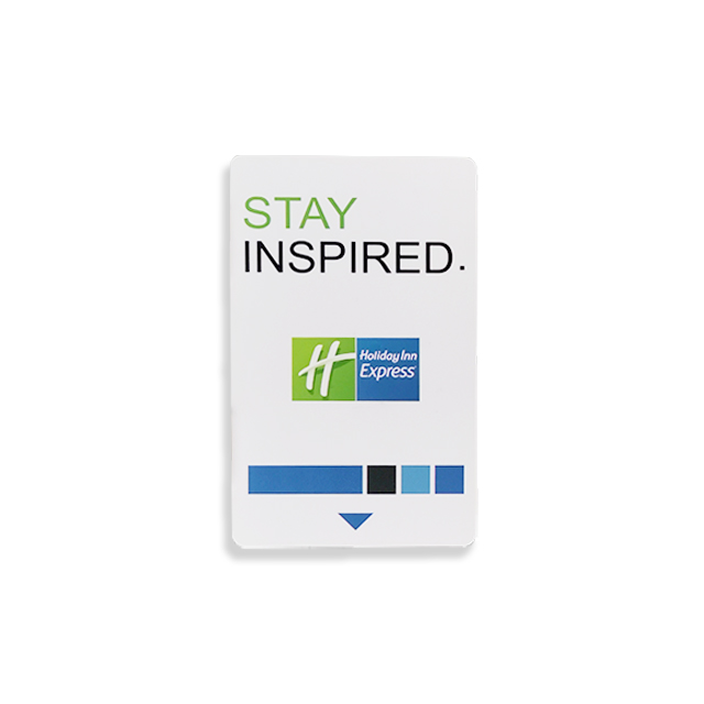 Smart Access Control PVC Plastic NFC Room Door Check In RFID Hotel Key Card