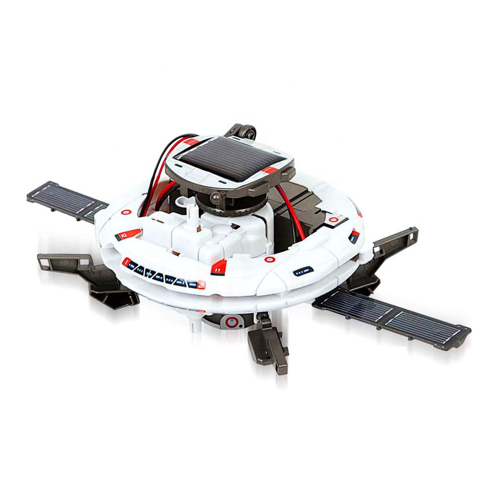 2020 новый обновленный обучающий научный космический конструктор stem, игрушки 6 в 1, игрушечный робот на солнечной батарее, набор для детей