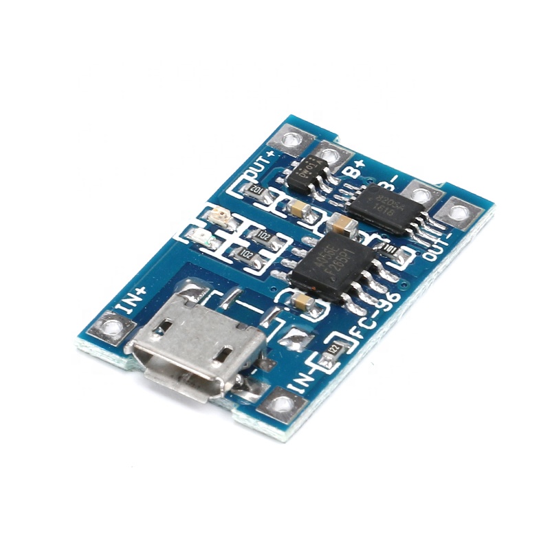 Micro USB 5 в 1A 18650 TP4056 литиевая батарея зарядное устройство модуль зарядки доска с двумя функциями