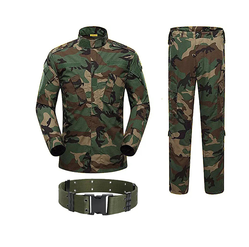 Woodland camouflage military uniform tactical uniform army uniform