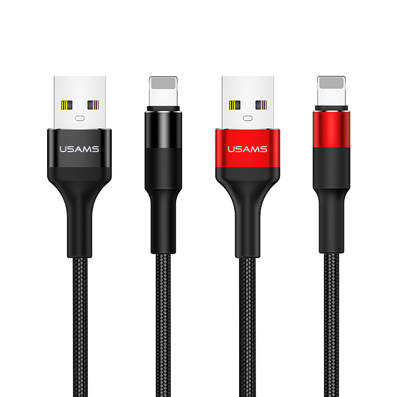 USAMS U5 Top Seller 25Pack Display Transmission Aluminum Alloy Mobile Phone Flexible cable for Iphone