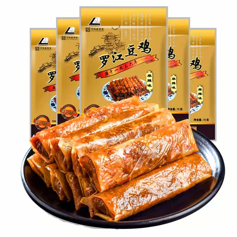 Острый вкус Luojiang, Цыпленок, соевые продукты, закуски