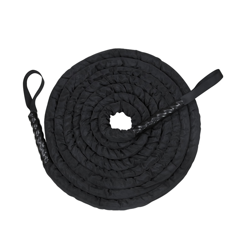 Factory custom logo gym equipment fitness power training battle rope