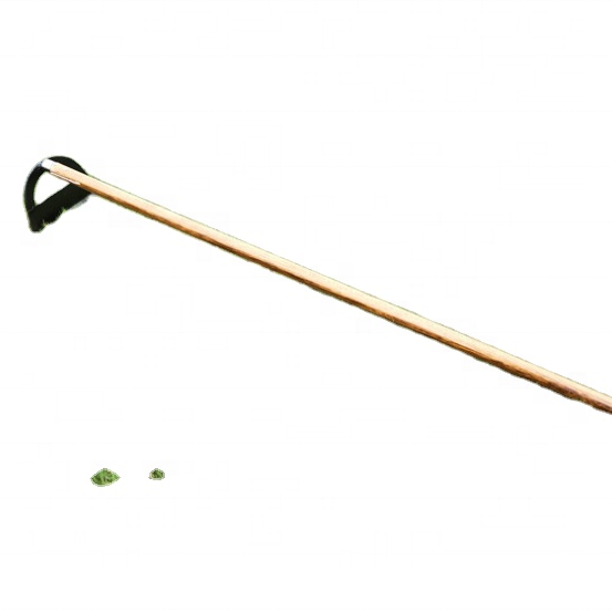 Quenched all steel wooden handle sickle, hollow hoe, long handle window hoe 1.2 m semicircle t hoe