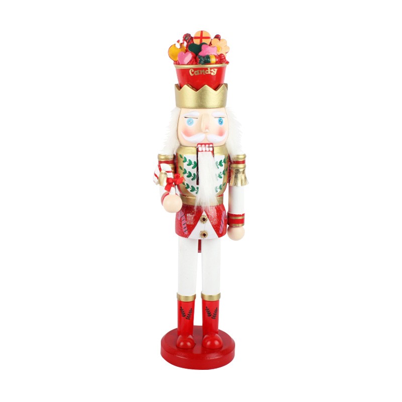 Christmas gift character europe style candy nutcracker soldier wood home decoration