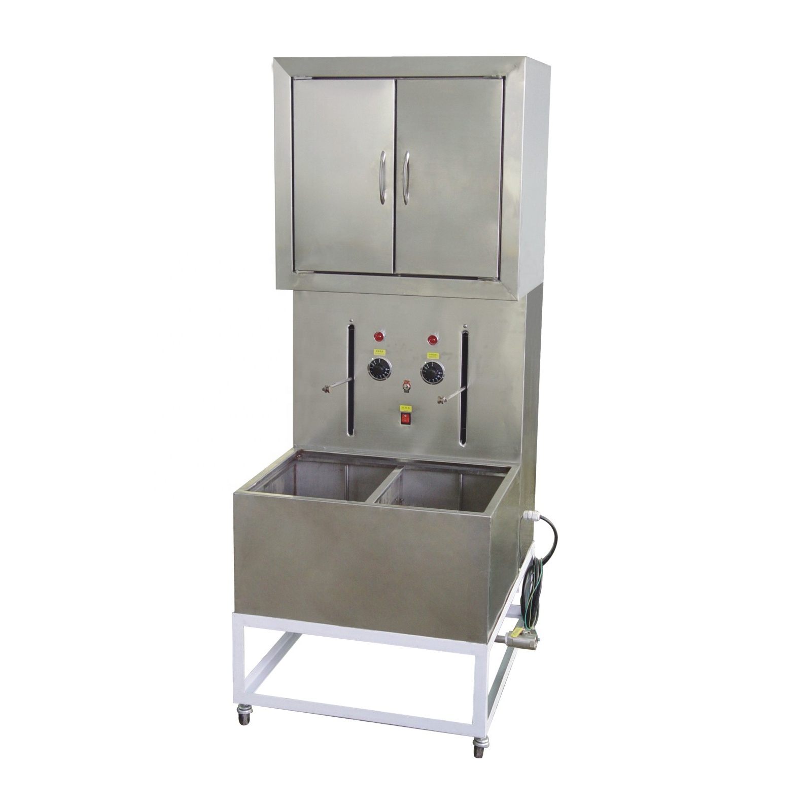 Eyeglasses industrial ultrasonic cleaner semi-auto cleaning machine for sunglasses