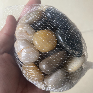 Mixed Color High polished stone small size stone High quality polished pebbles for Landscaping and Garden