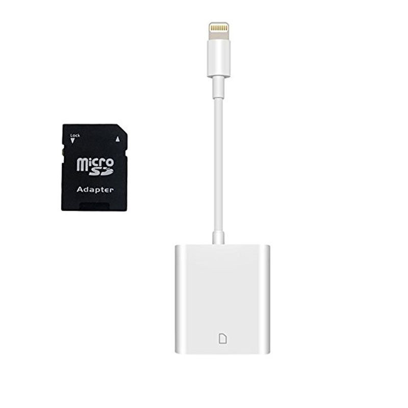 Для подсветки SD OTG кардридер для iPhone iPad iPod интерфейс карты памяти использовать не требуется приложение