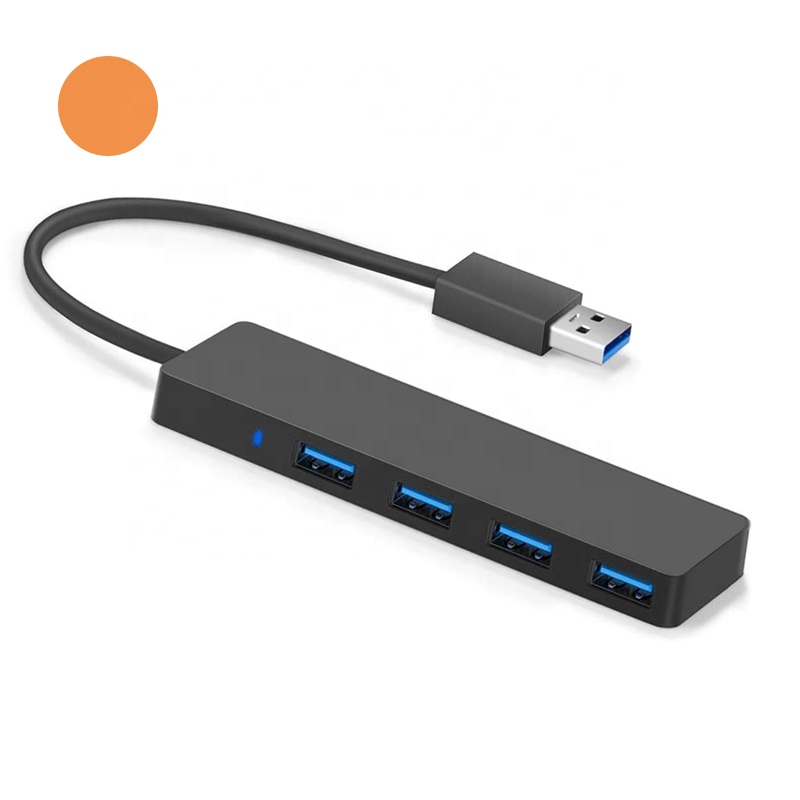 Высокоскоростной Разветвитель USB 3,0, разветвитель с 4 портами, разветвитель с несколькими USB-портами