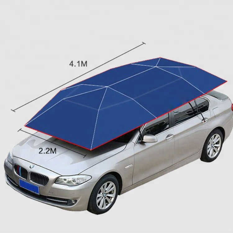 2020 Открытый водонепроницаемый защитный навес для крыши автомобиля портативный тент 2,2*4,1 м