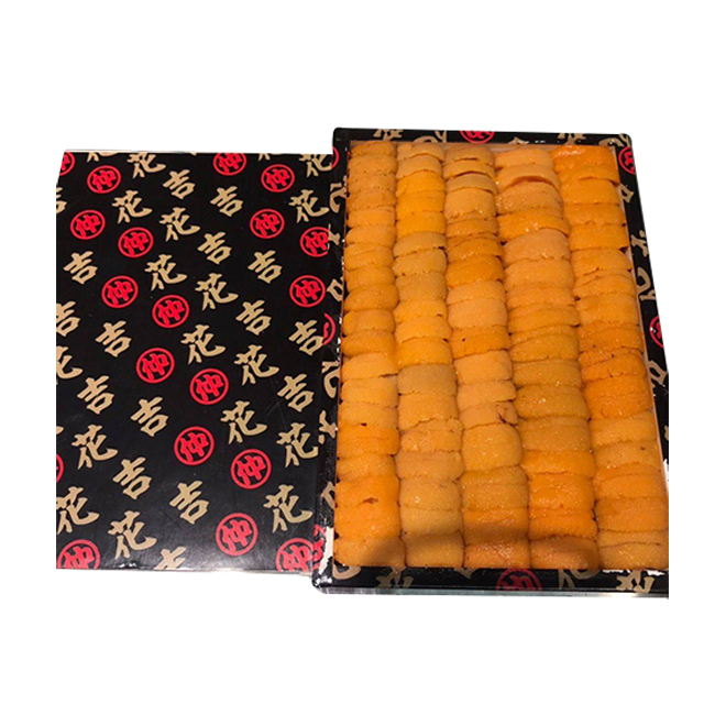 Оптовая продажа, рыба из морепродуктов, замороженный вкусный морской урчин uni из Японии